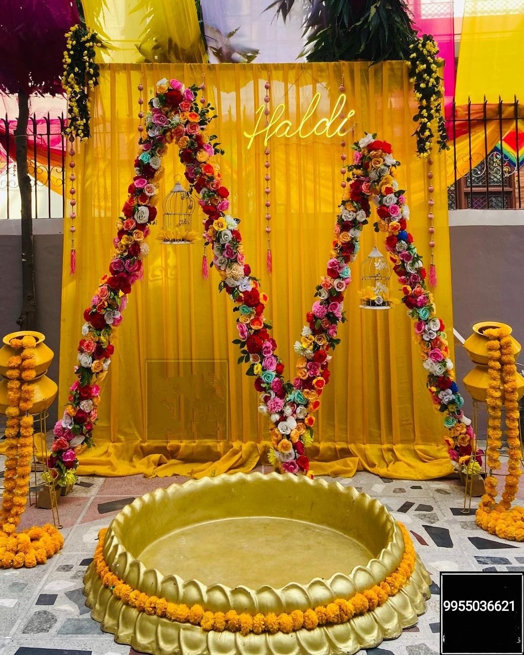 HALDI SETUP DECORATION