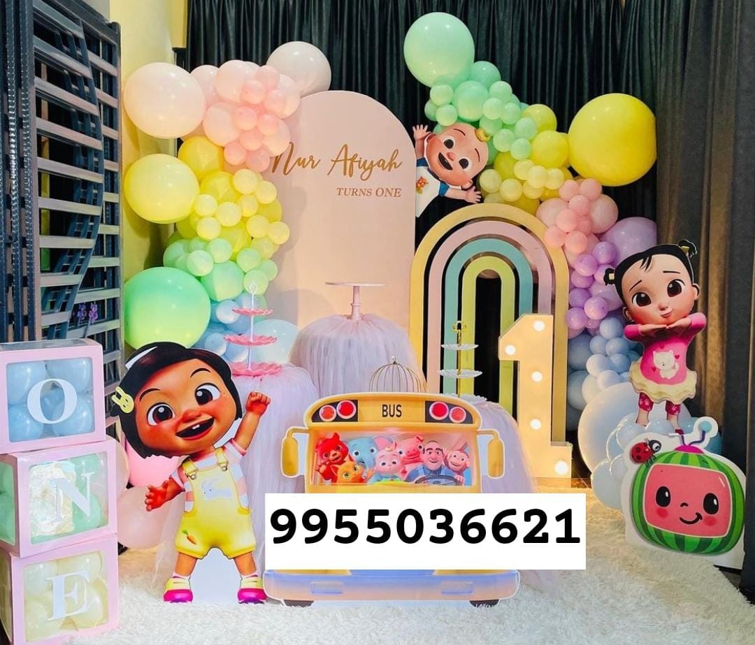 Cocomelon Theme Decorations