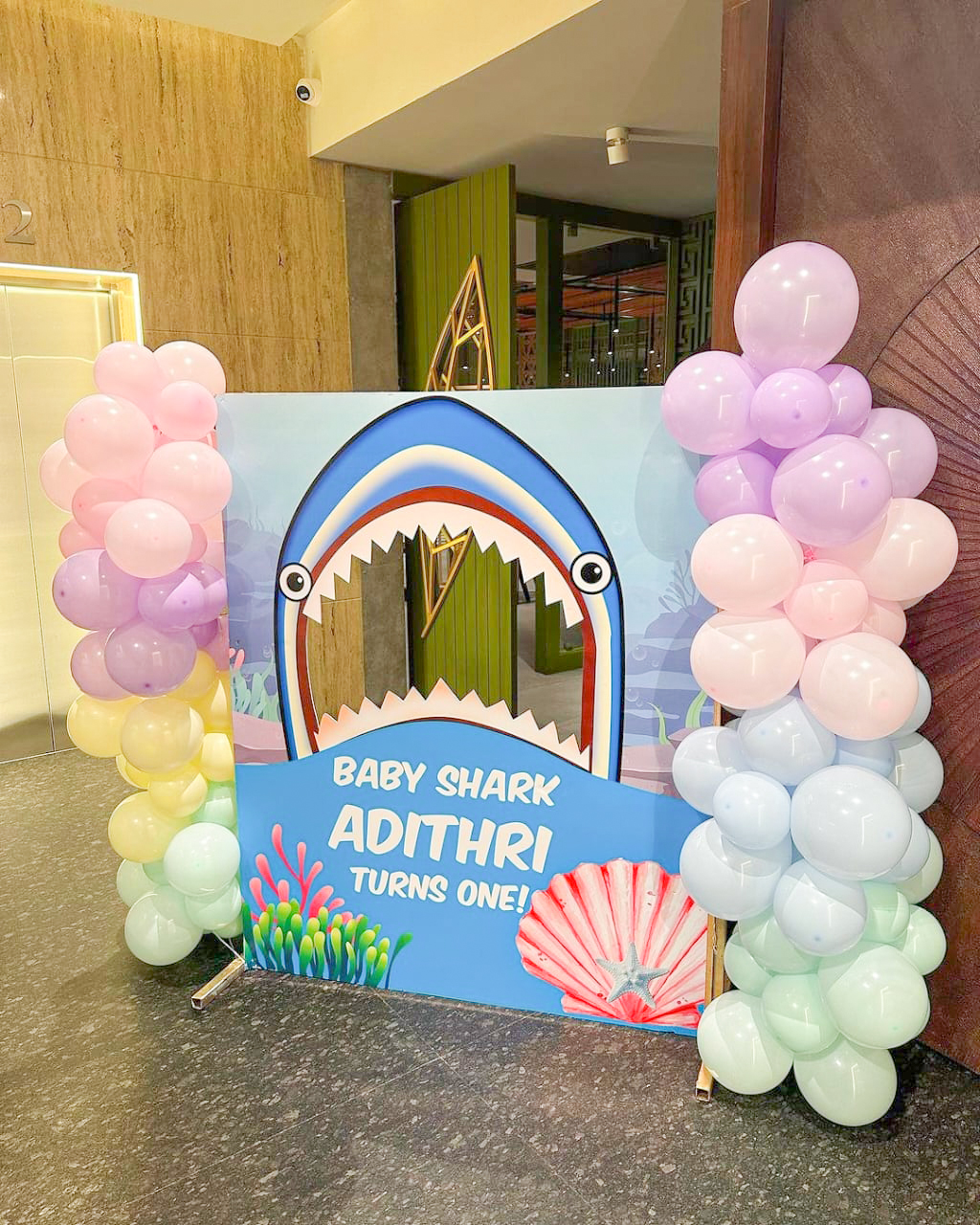 "Make a Splash: Baby Shark Party Decorations"