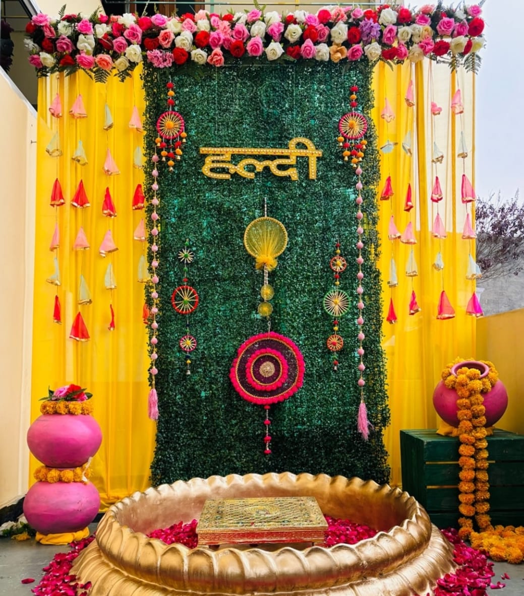 HALDI SETUP DECORATION