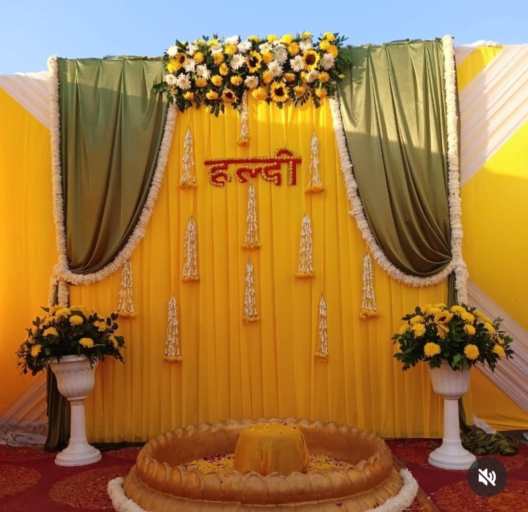 HALDI SETUP DECORATION
