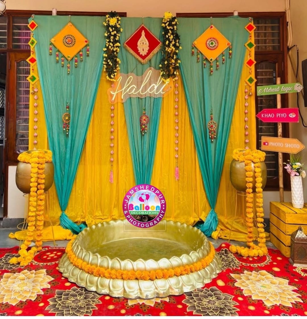 HALDI SETUP DECORATION