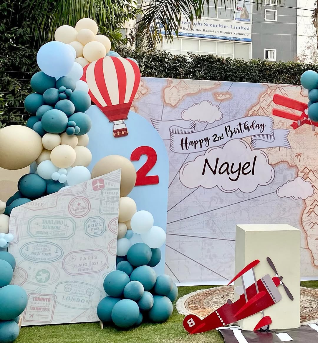 Hot Air Balloon Theme 🌤️🎈