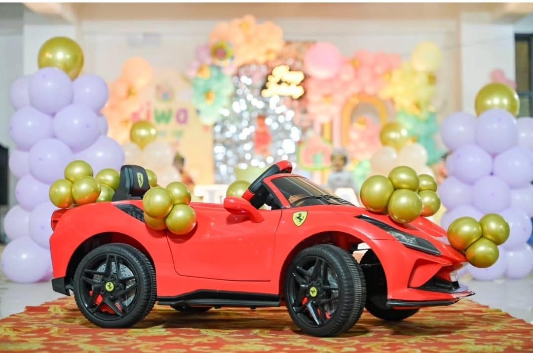 Car Entry- in Birthday Party