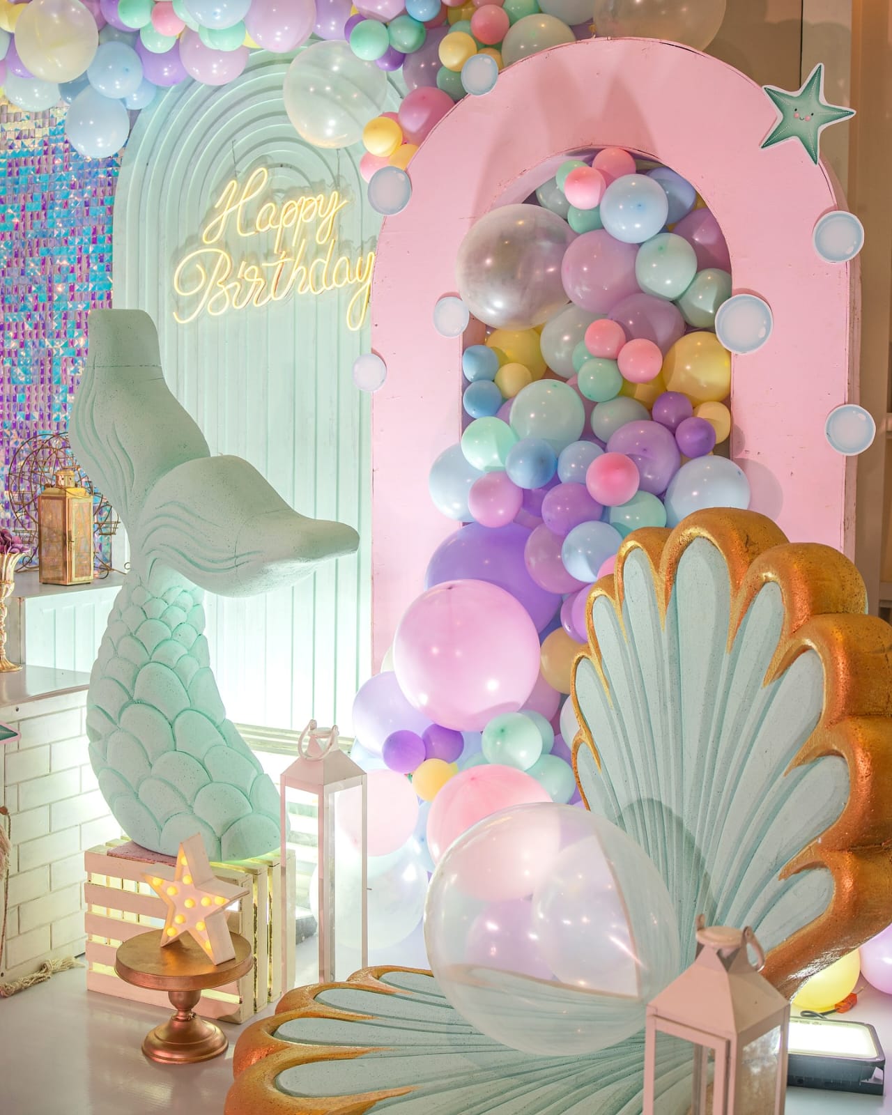 Mermaid Theme Decoration🧜‍♀️