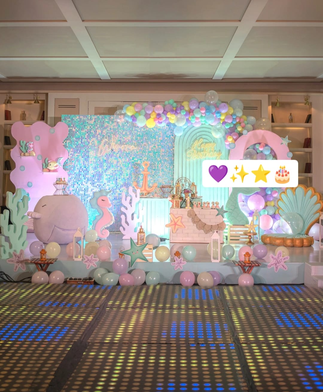 Mermaid Theme Decoration🧜‍♀️