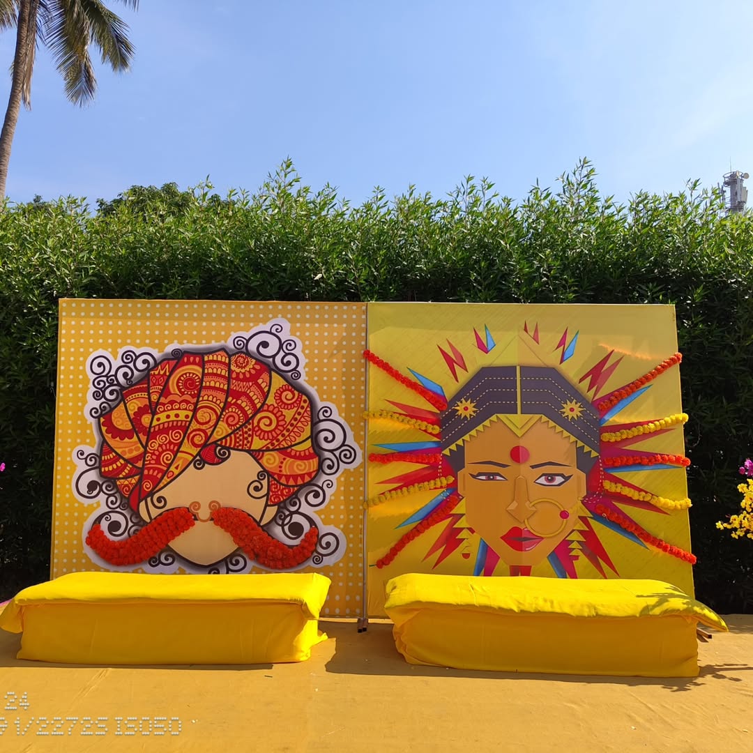 Haldi Decoration