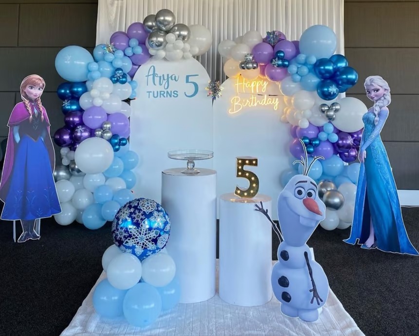 FROZEN THEME DECORATION