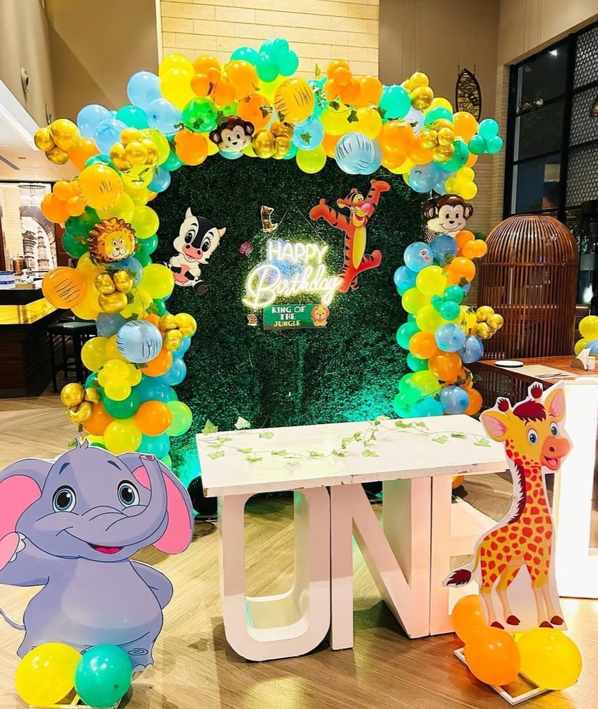  JUNGLE THEME DECORATION🌴🐅