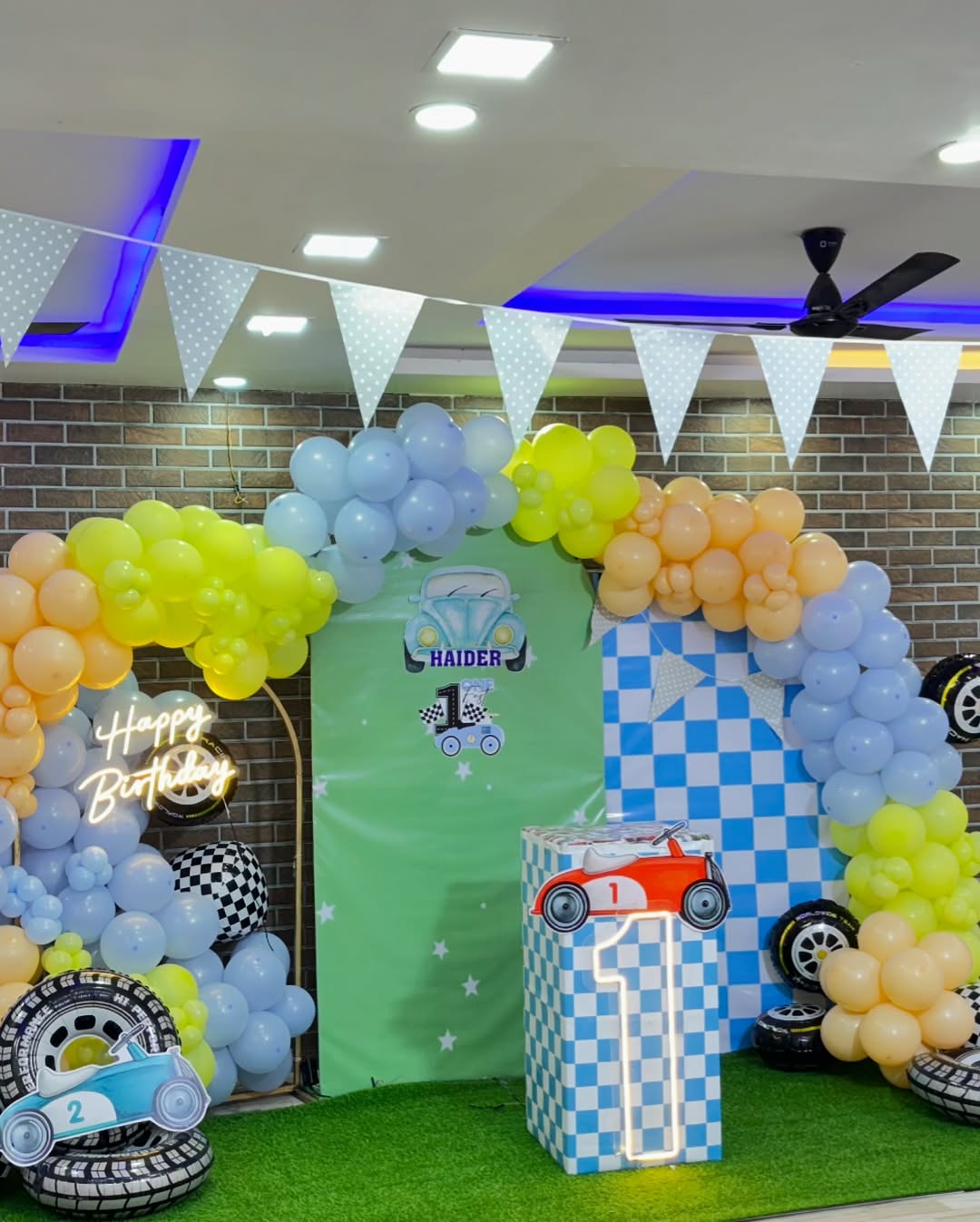 Car Theme Decoration