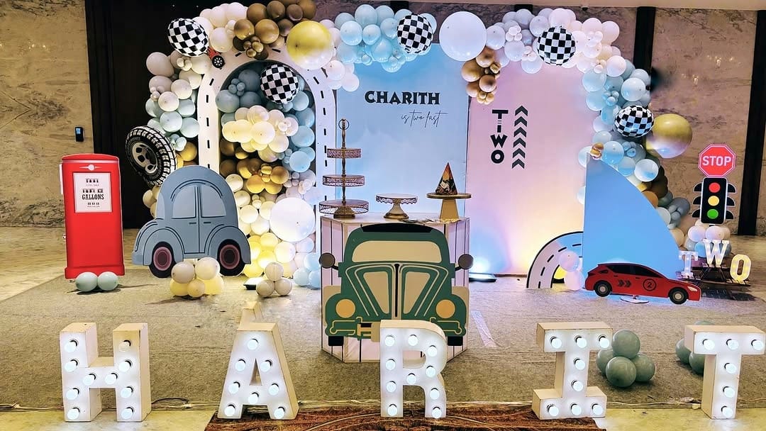 CAR THEME DECORATION🚗