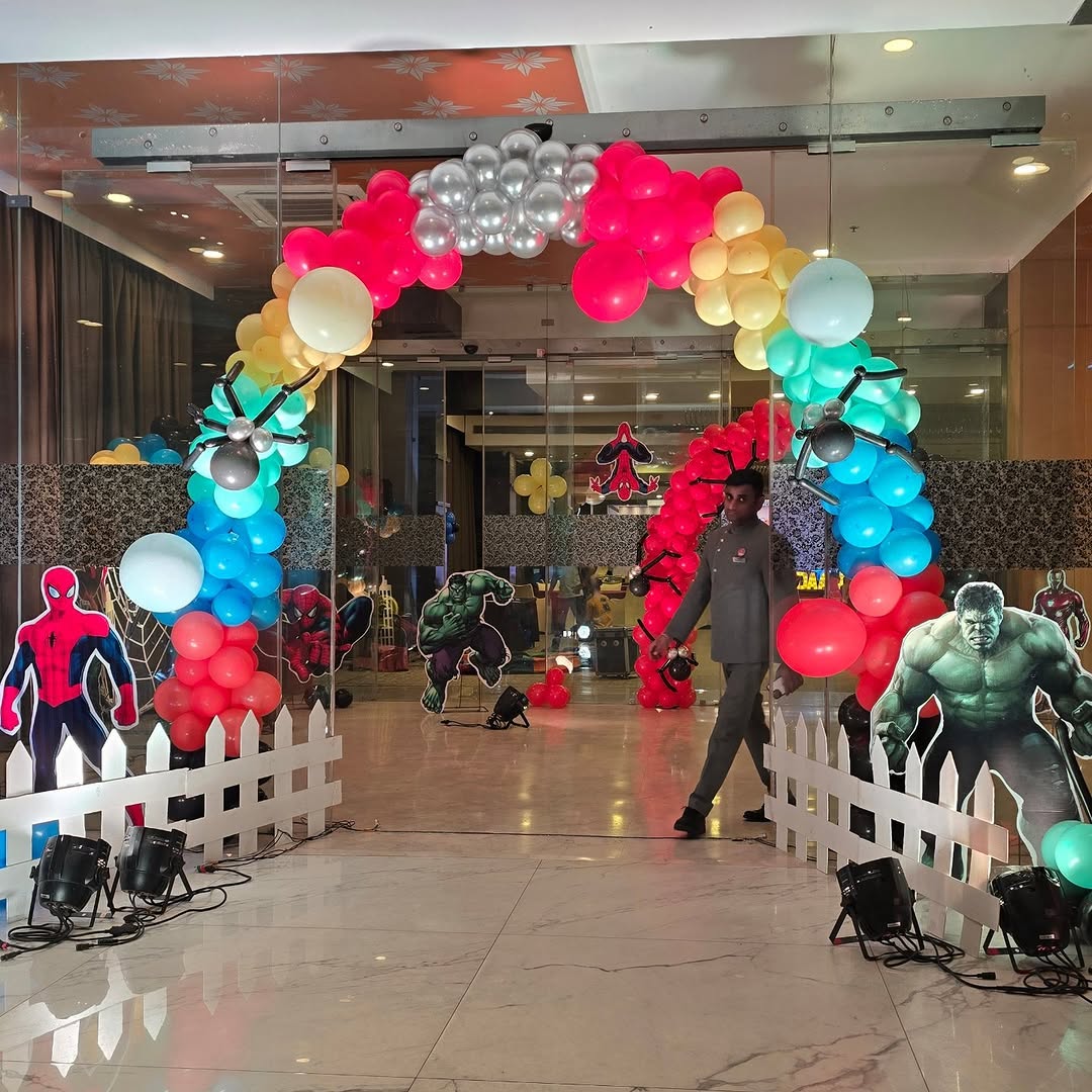 Marvel Theme decoration