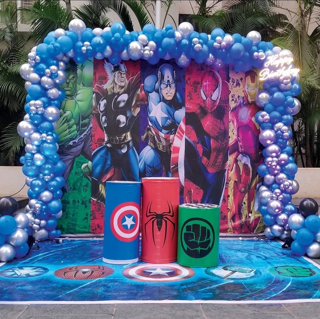 Marvel Theme Decoration
