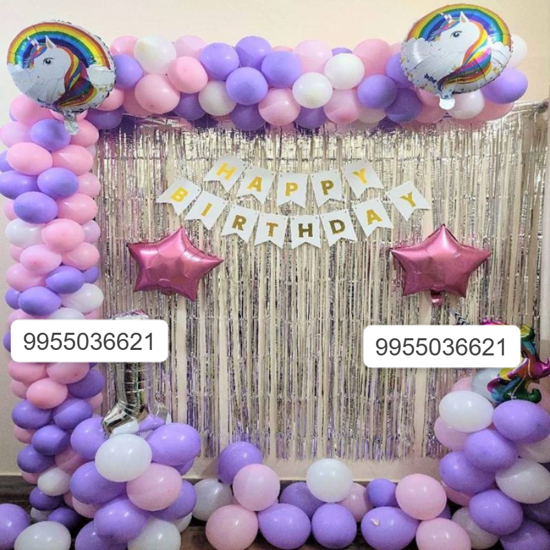 Unicorn theme decoration