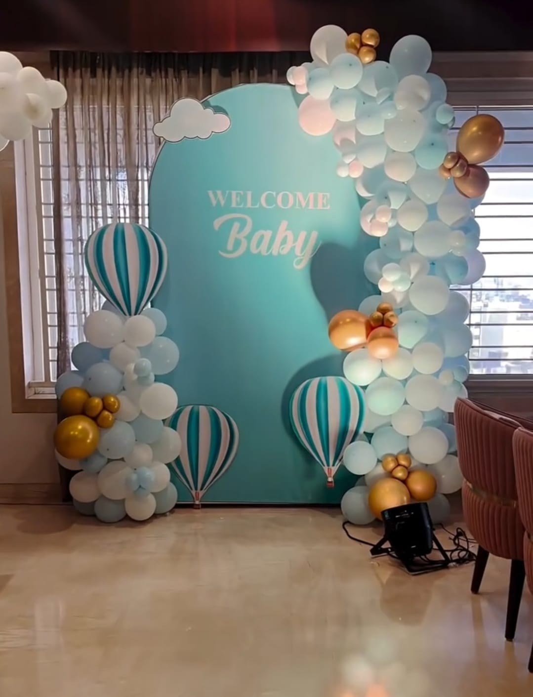 Welcome baby decoration