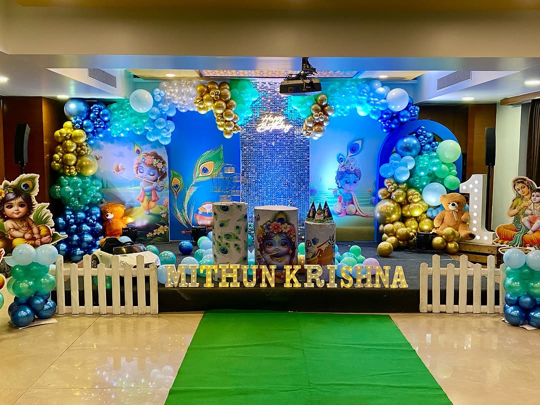 Krishna Theme Decoration