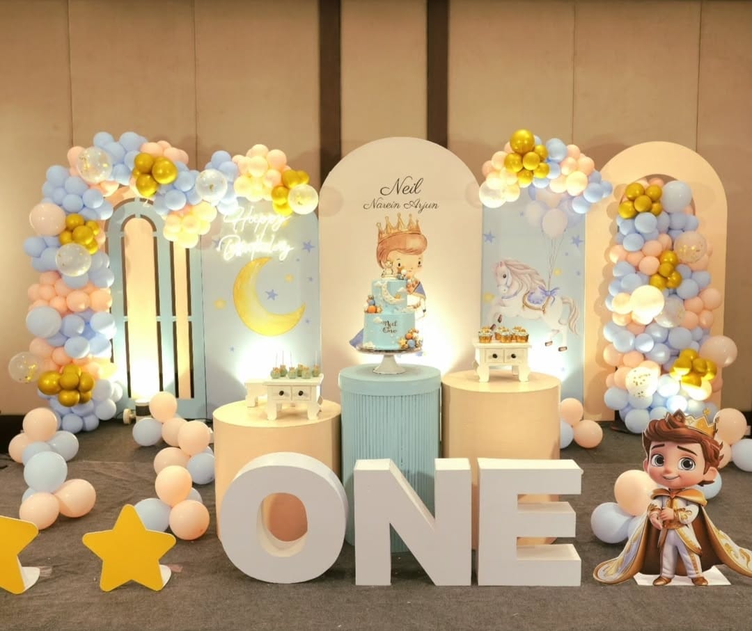 Prince Theme Decoration