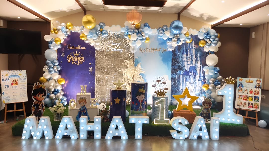 Prince Theme Decoration