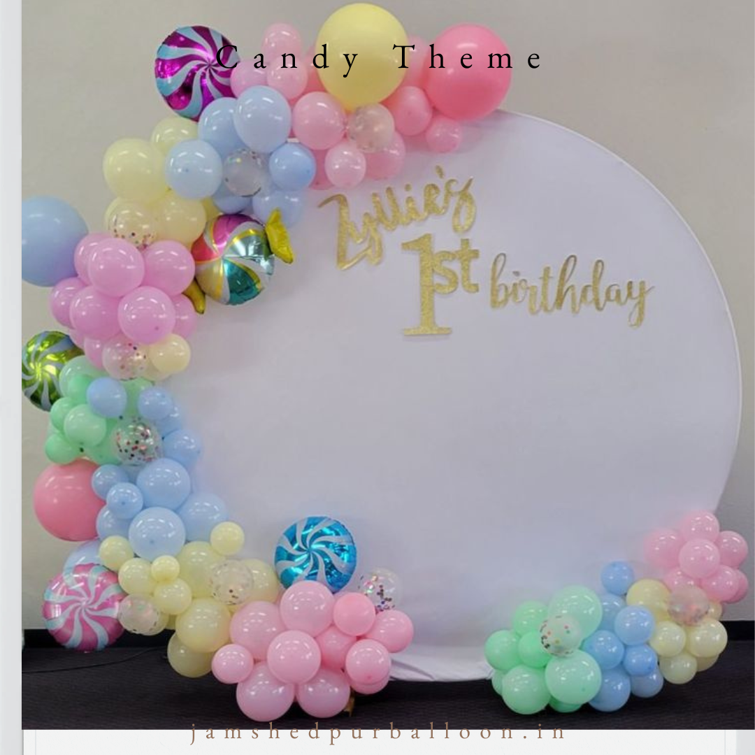 CANDY THEME RING DECORATION