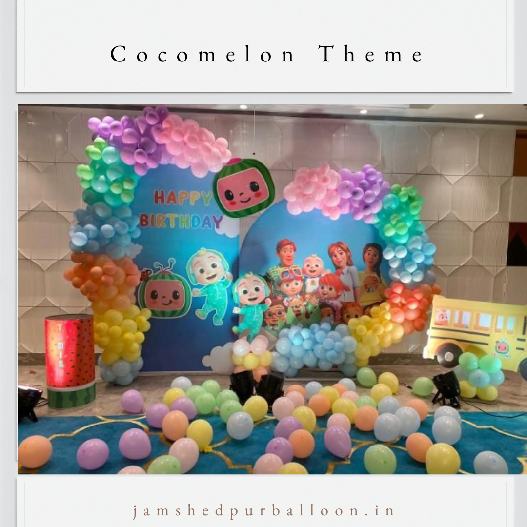 Cocomelon-themed birthday party