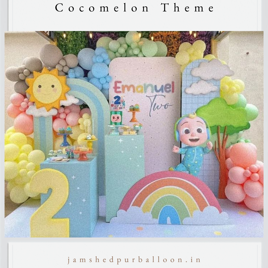 Cocomelon-themed birthday party