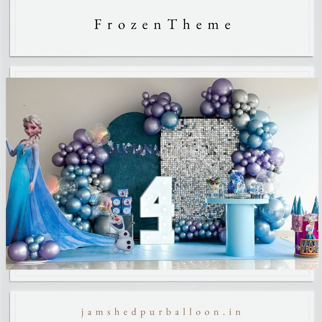 FROZEN THEME DECORATION
