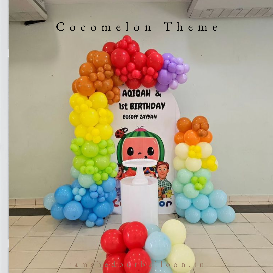 Cocomelon-themed birthday party