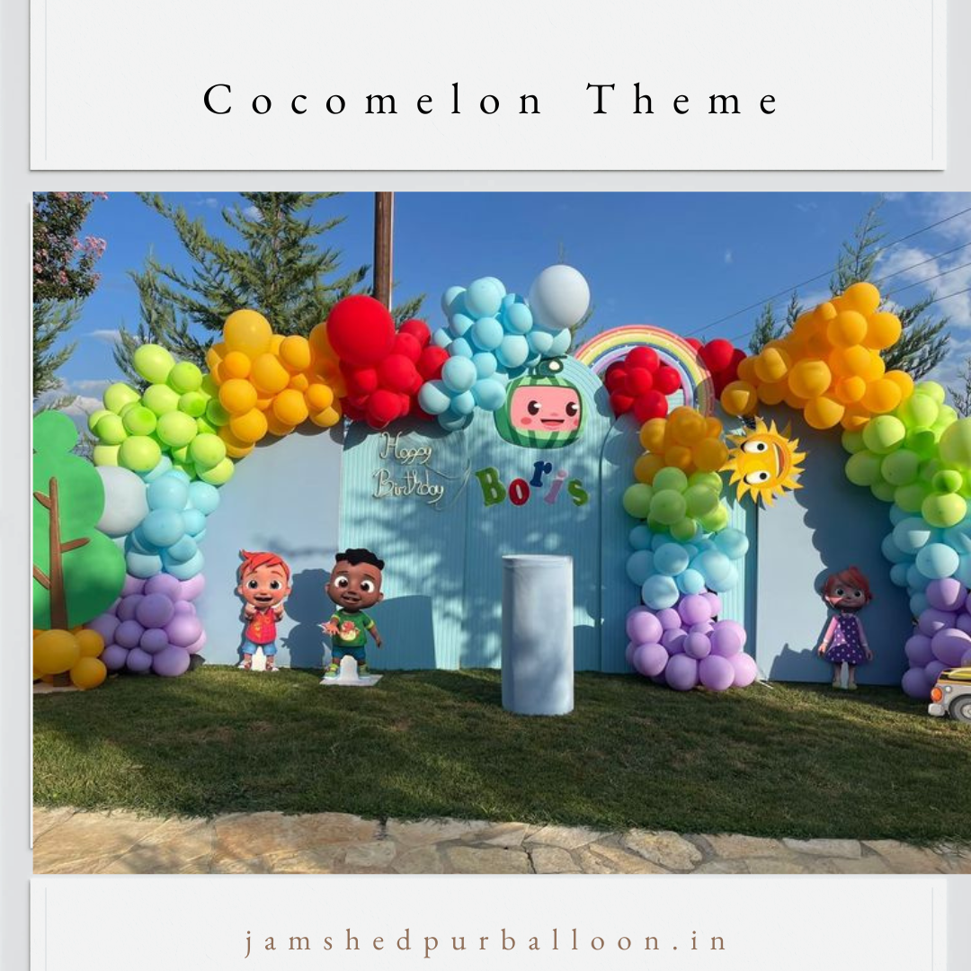 Cocomelon-themed birthday party