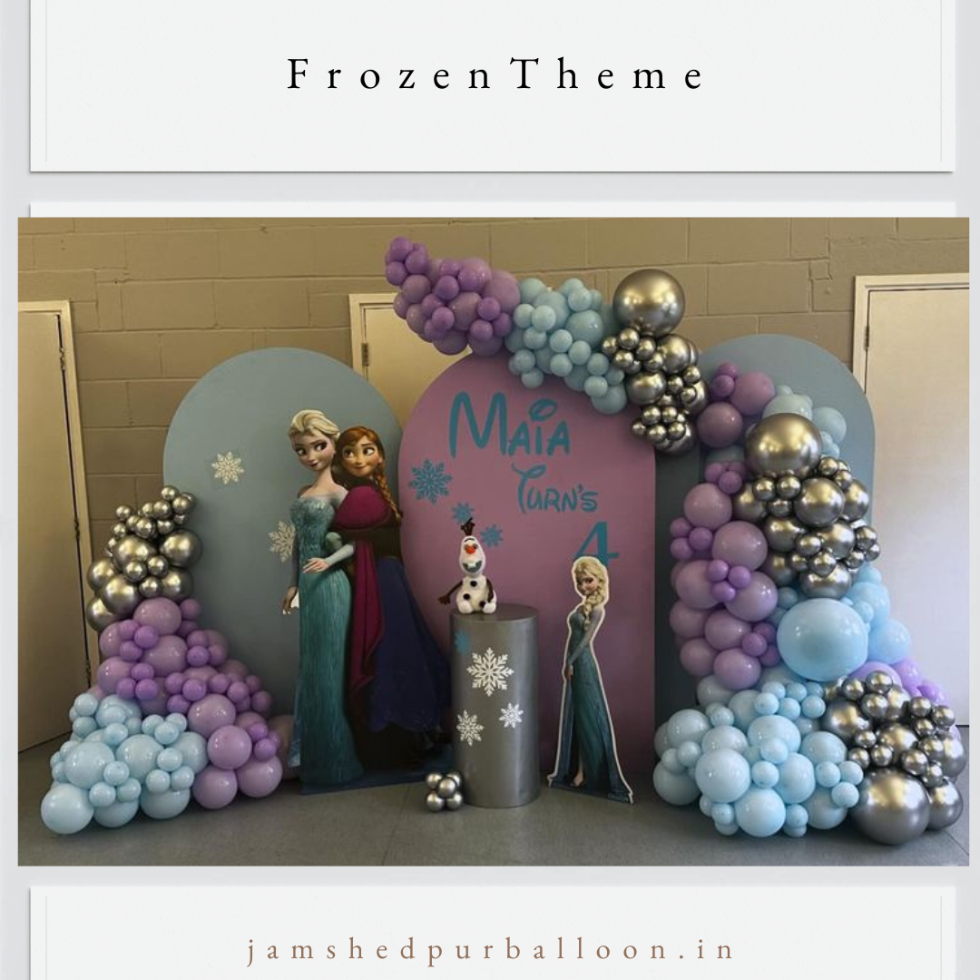 FROZEN THEME DECORATION