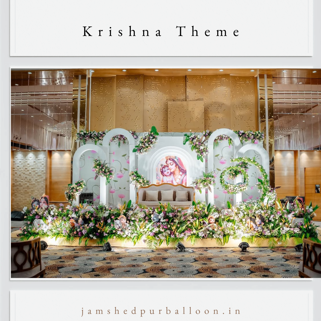 Krishna Birthday decor