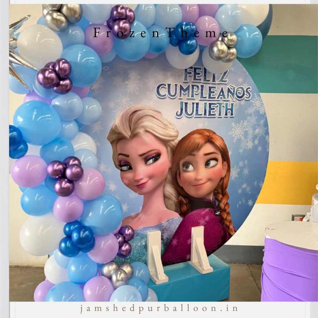 FROZEN THEME DECORATION