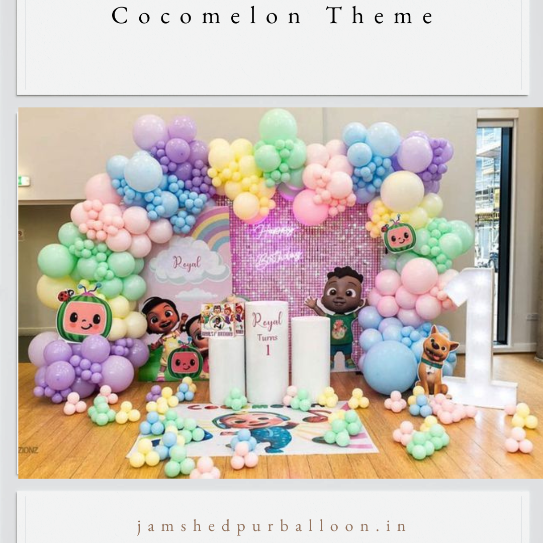 Cocomelon-themed birthday party