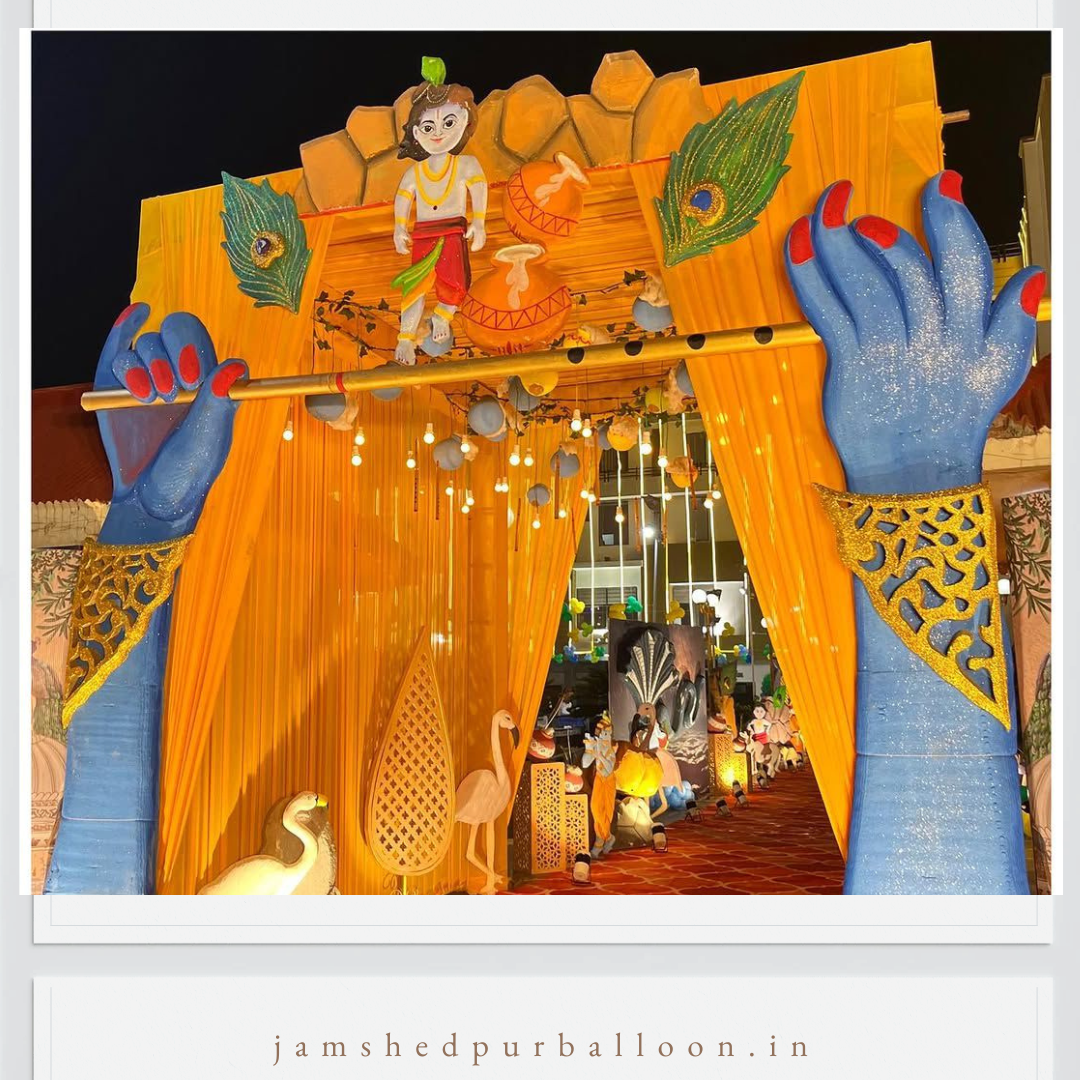 Krishna-Inspired Birthday Decor Ideas