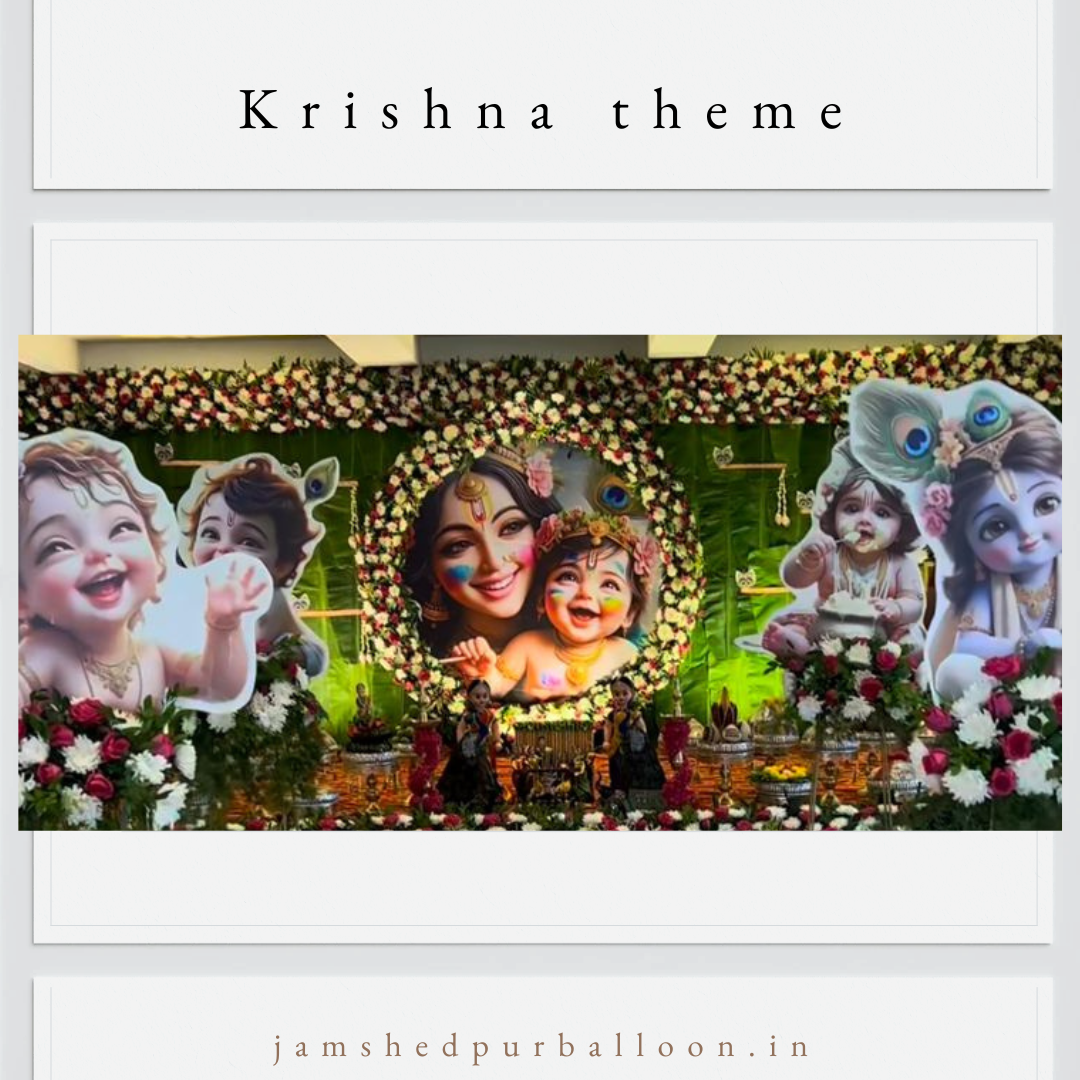 Krishna-Inspired Birthday Decor Ideas