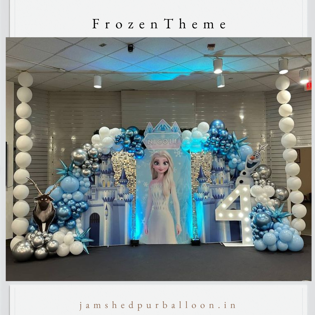 FROZEN THEME DECORATION