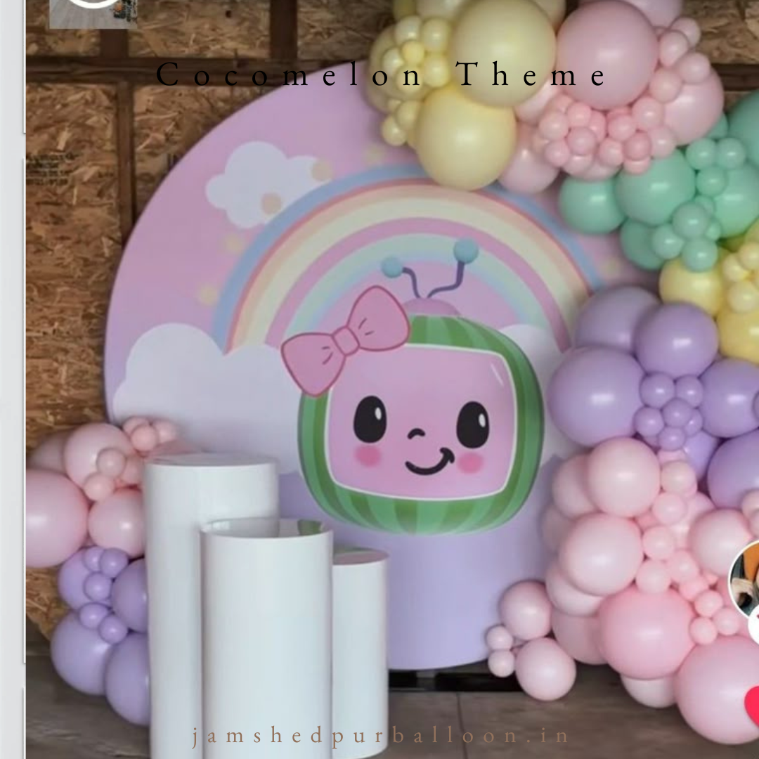 COCOMELON THEME RING DECOEATION