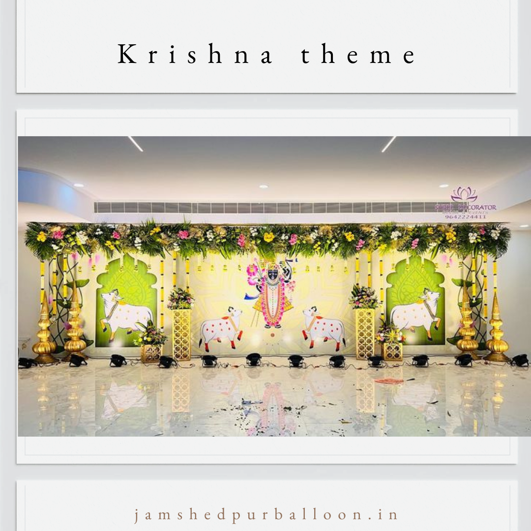 Krishna Birthday decor