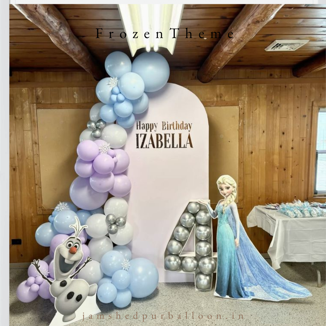 FROZEN THEME DECORATION