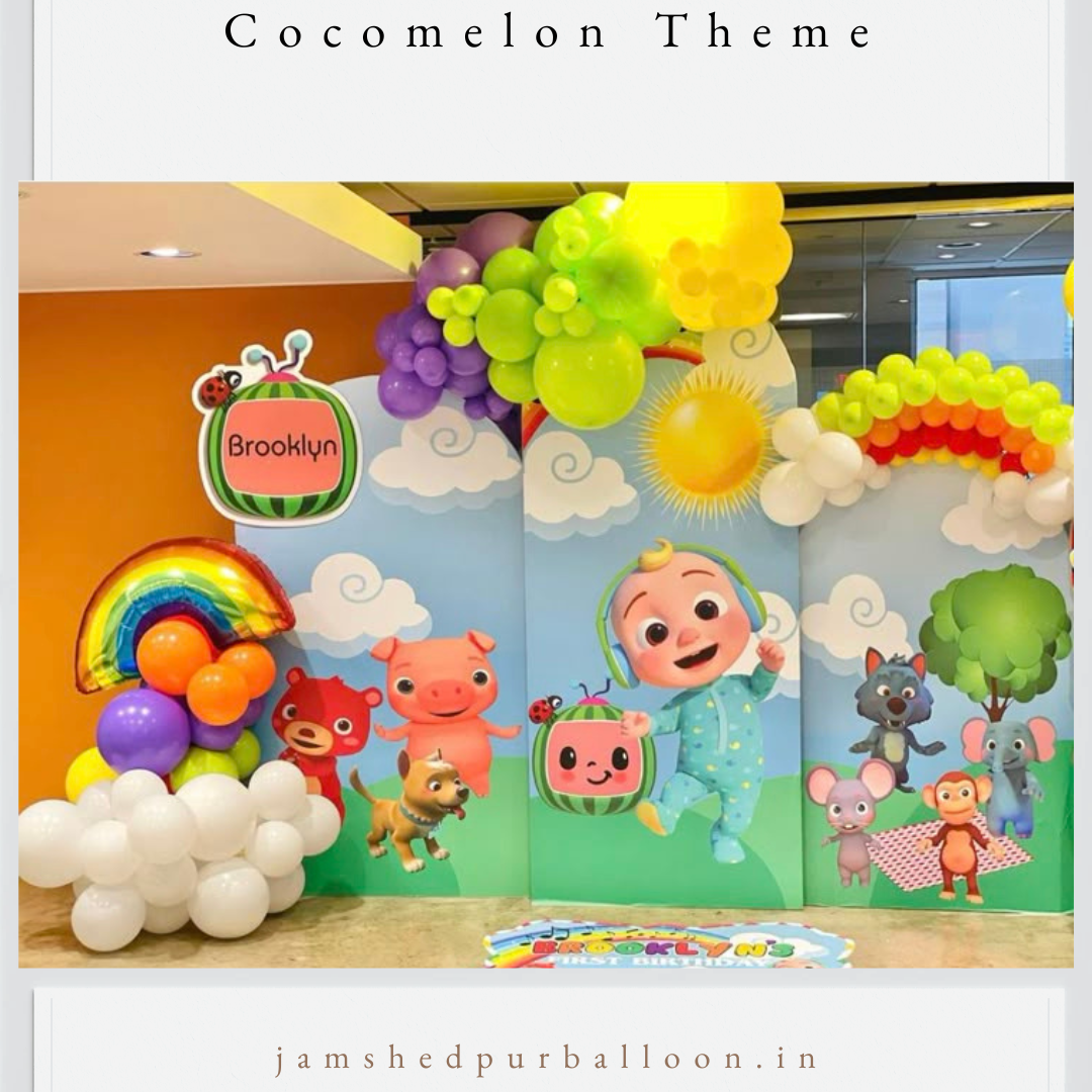 Cocomelon-themed birthday party