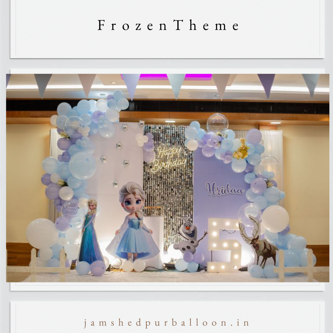 FROZEN THEME DECORATION