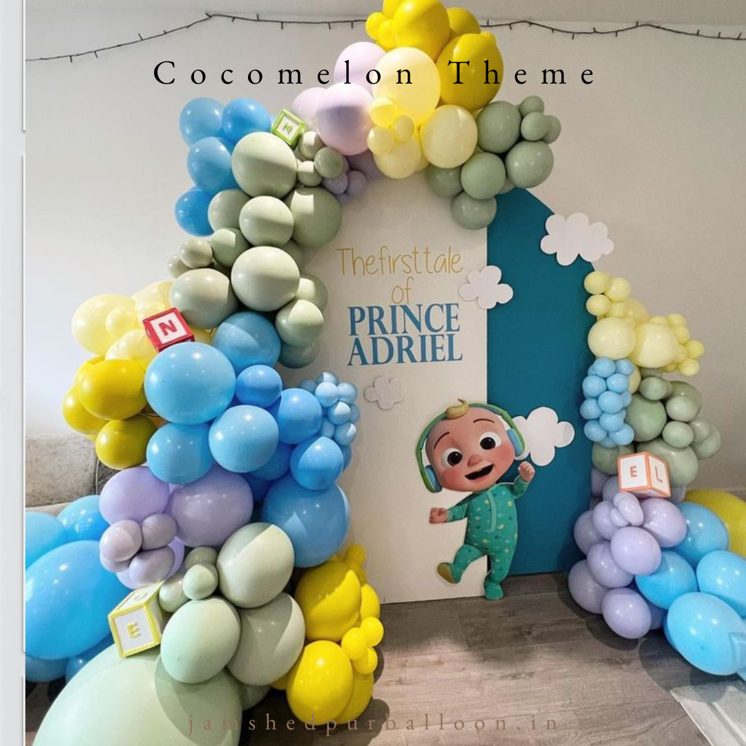 Cocomelon-themed birthday party