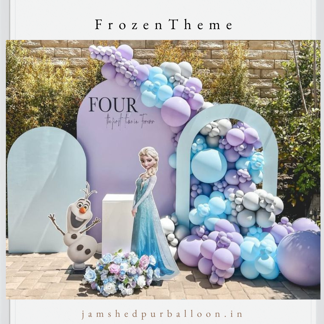FROZEN THEME DECORATION