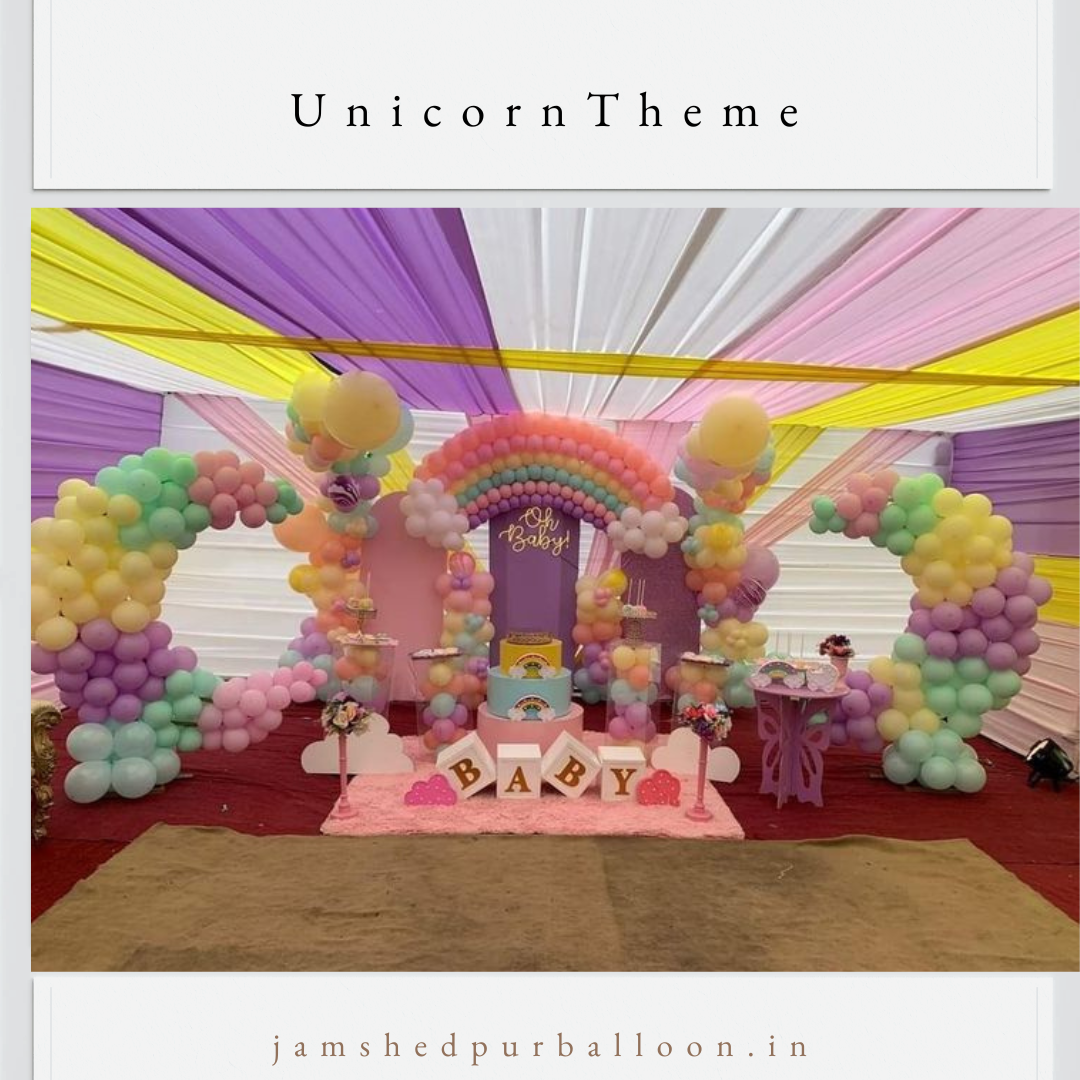 Unicorn Theme Decoration 🌈💫