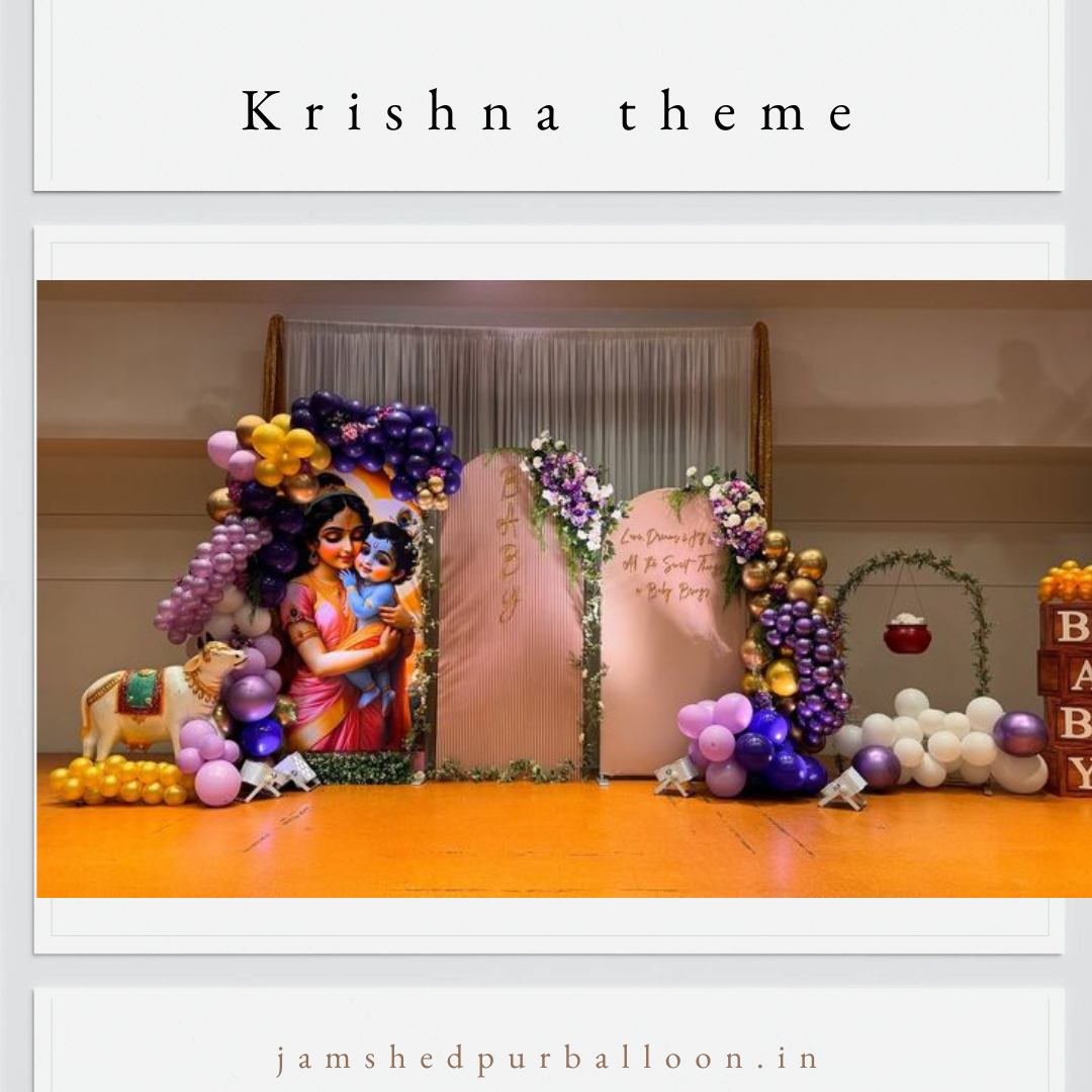 Krishna Birthday decor