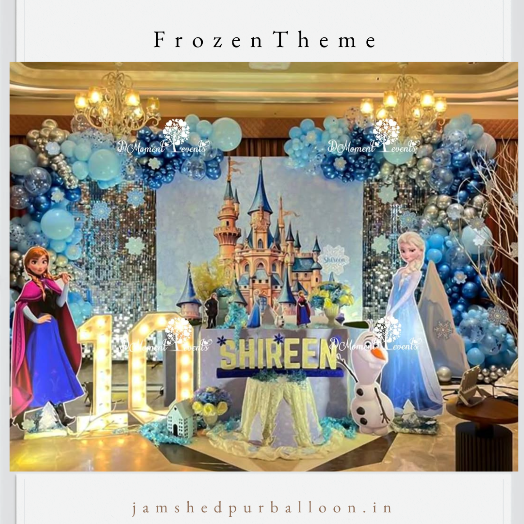 FROZEN THEME DECORATION