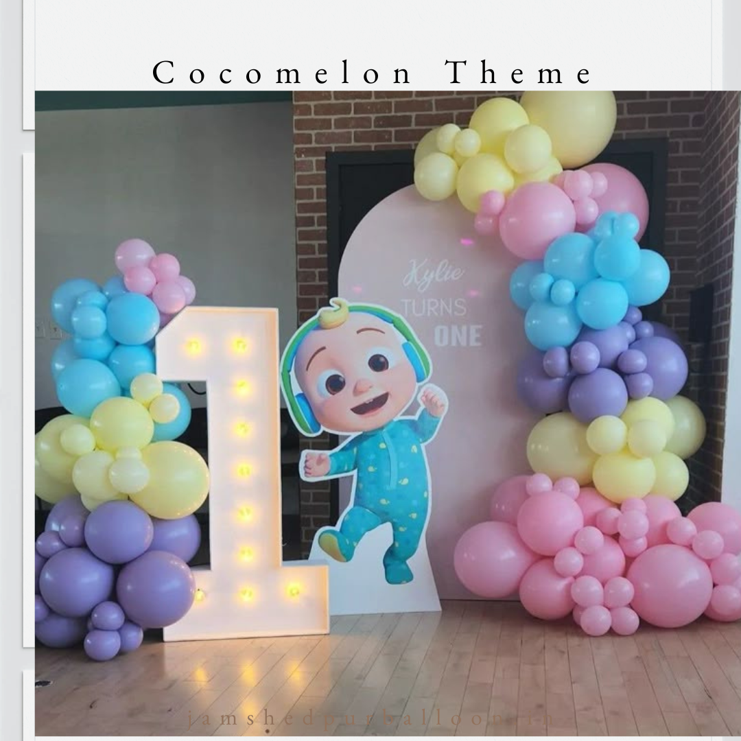 Cocomelon-themed birthday party