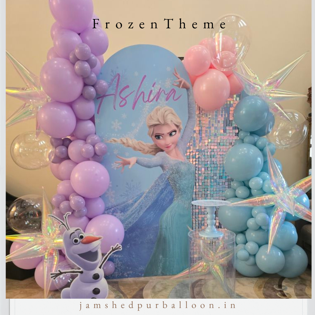 FROZEN THEME DECORATION