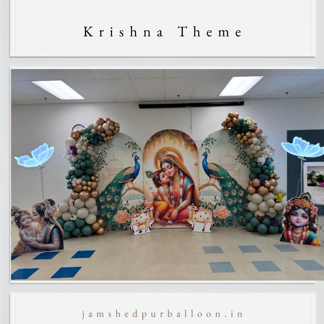 Krishna Birthday decor