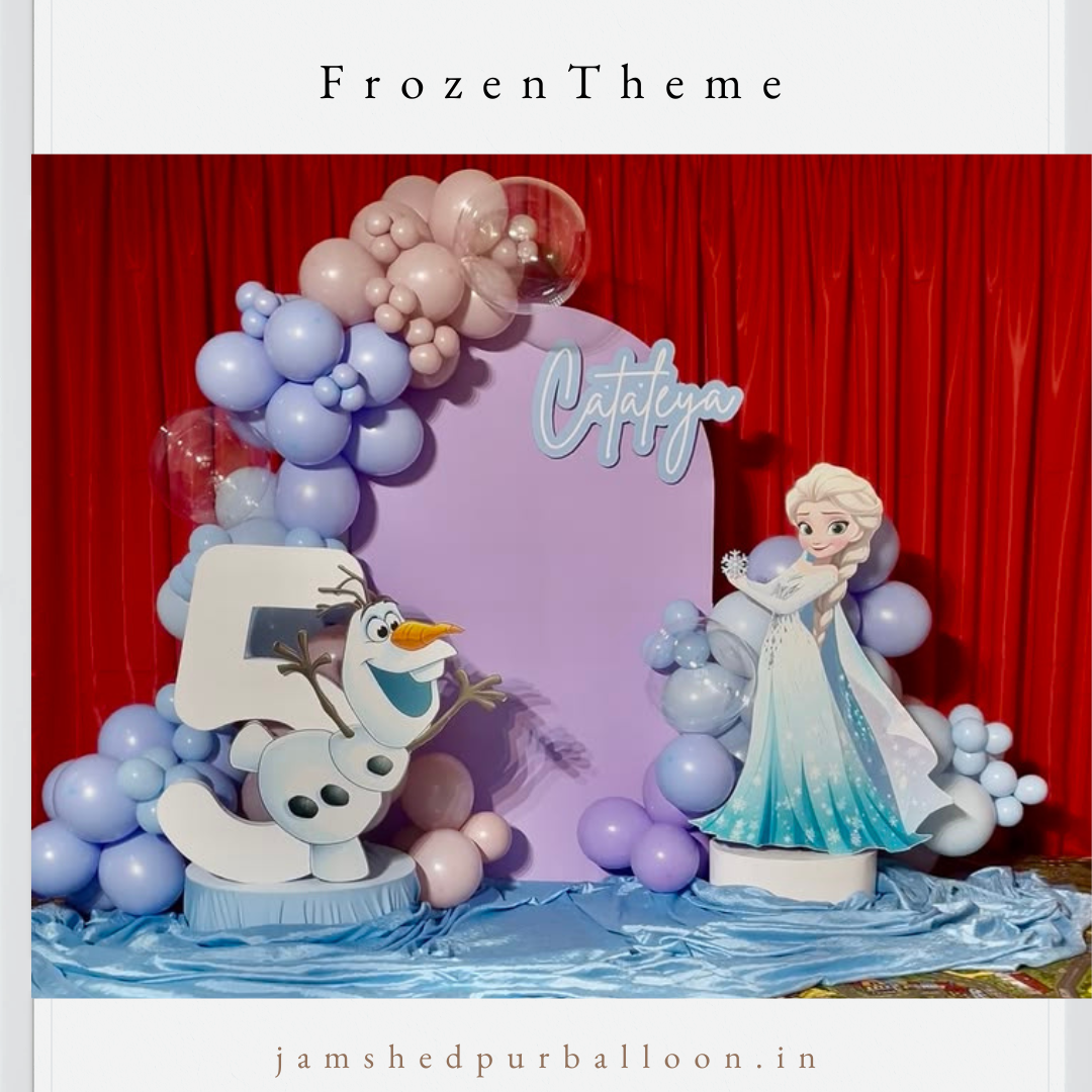 FROZEN THEME DECORATION