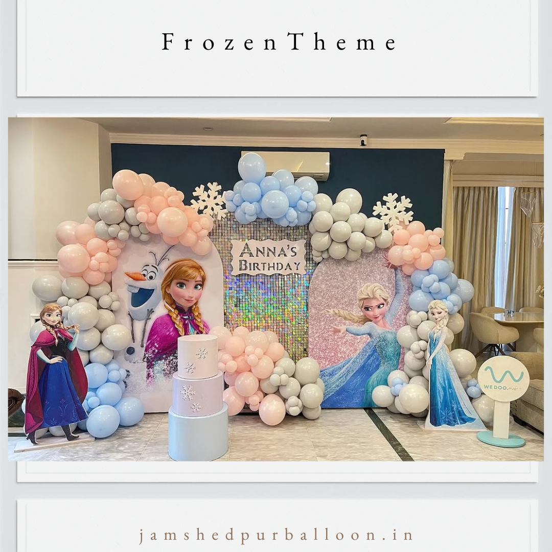 FROZEN THEME DECORATION
